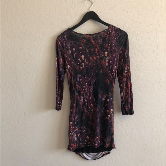 KAREN millen ruched print dress - Picture 5 of 8